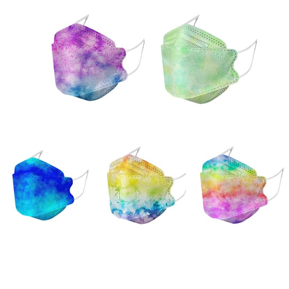 Disposable Face Mask ,Assorted Tie Dye Masks