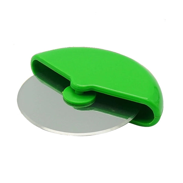 Handheld Pizza Cutter Wheel with Protective Blade Guard