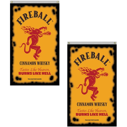3' x 5' Double Sided Knitted Polyester Vertical Banner