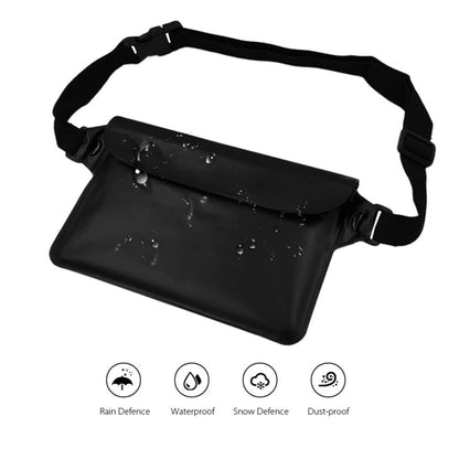 Waterproof Vinyl Fanny Pack Waist Pouch