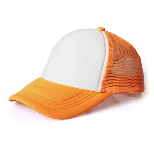Two Tone Trucker Hat Summer Mesh Cap with Adjustable Snapbac