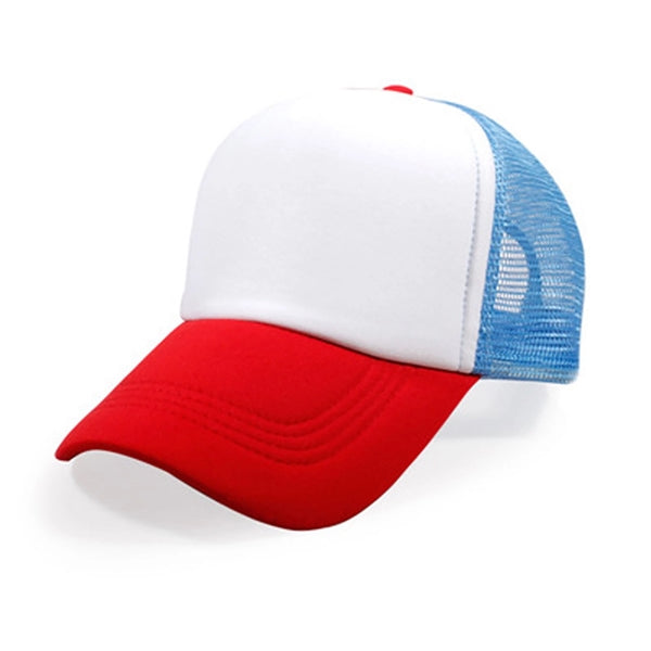 Two Tone Trucker Hat Summer Mesh Cap with Adjustable Snapbac