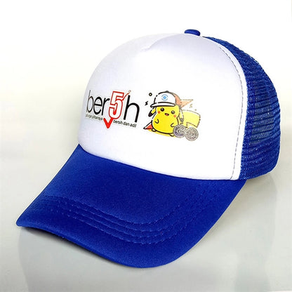 Two Tone Trucker Hat Summer Mesh Cap with Adjustable Snapbac
