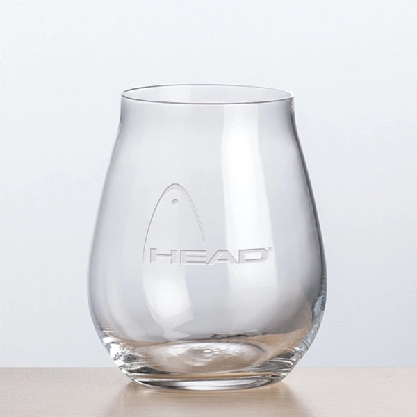 Alina Stemless Wine - Deep Etch
