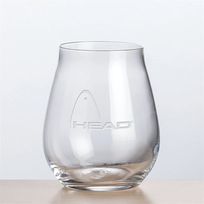 Alina Stemless Wine - Deep Etch