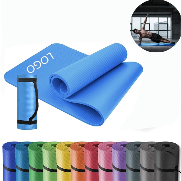 Thick Yoga Mat with Strap