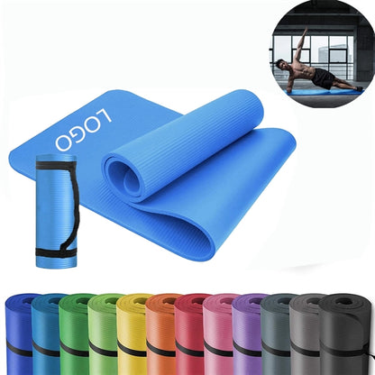 Thick Yoga Mat with Strap