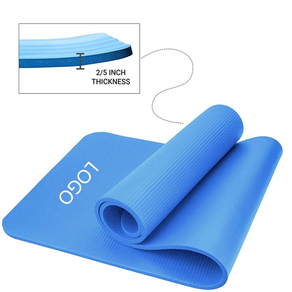 Thick Yoga Mat with Strap