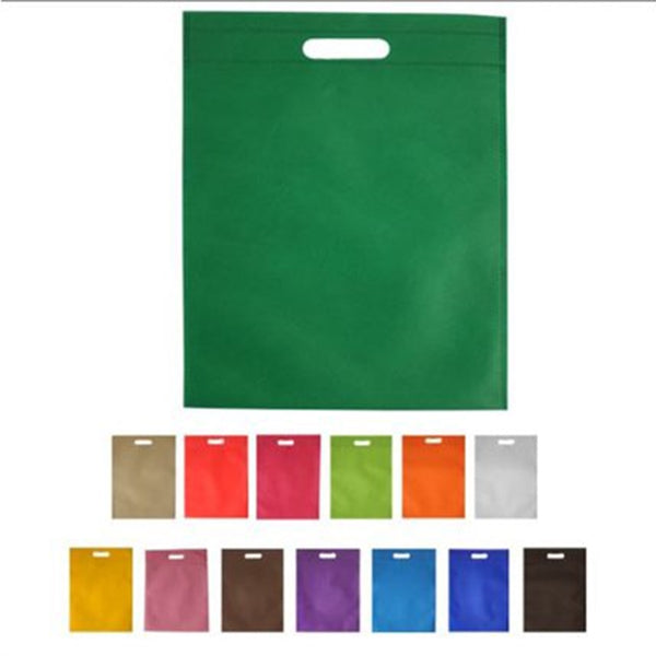 Flat Non-Woven Economy Tote - Shopping Bags-BG