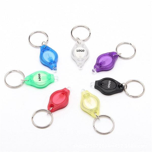 Mini LED Flashlight Keychain