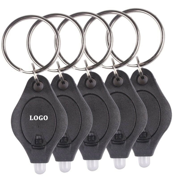 Mini LED Flashlight Keychain