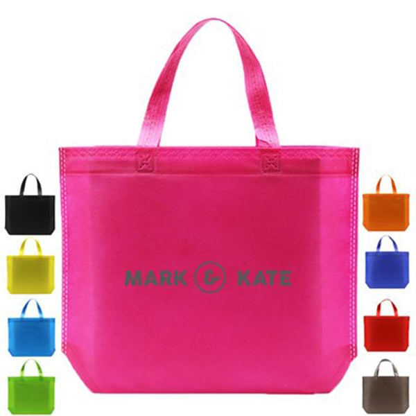 Hot-press Flower Non-woven Tote Bag
