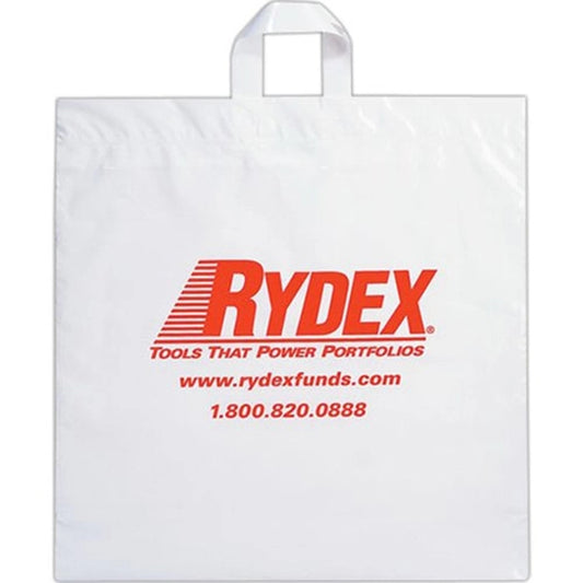 Fused Soft Loop Handle Bag - Flexo Ink-BG