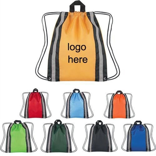 Reflective Stripe Backpack