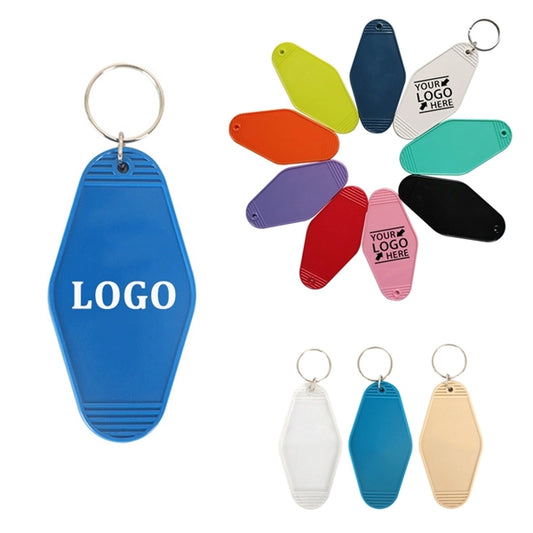Plastic Motel Key Tag