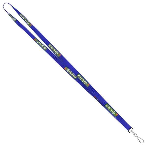 1/2" Recycled Screen Printed Lanyard