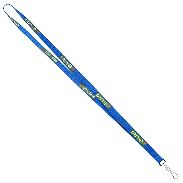 1/2" Recycled Screen Printed Lanyard