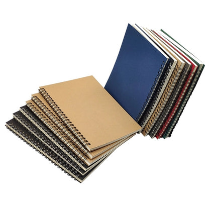 A5 Kraft Eco-Inspired Spiral Notebook Journal
