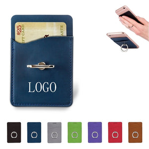 Phone Ring Bracket Wallet Card Holder