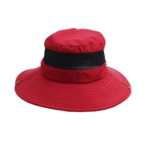 Sun Protection Wide Brim Bucket Fishman Hat