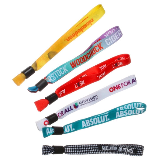 Custom Printed Cloth Wristbands