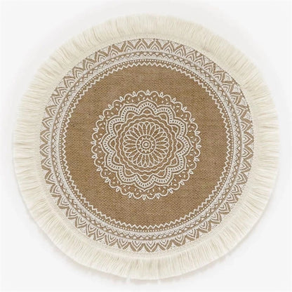 Eco Friendly Handmade, Heat Resistant,   Placemat ,table mat