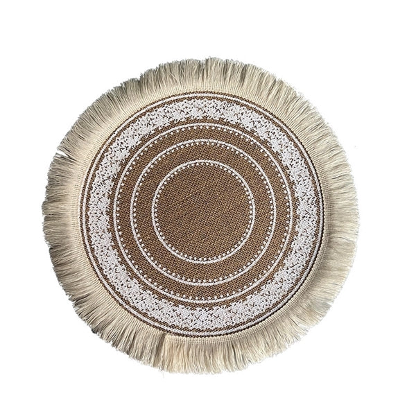 Eco Friendly Handmade, Heat Resistant,   Placemat ,table mat