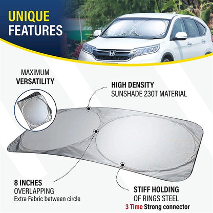 Windshield Sun Shade-Blocks for car (Classic 59" x 29")