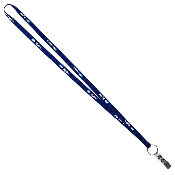 3/8" Recycled Screen Printed Lanyard
