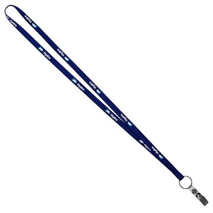 3/8" Recycled Screen Printed Lanyard