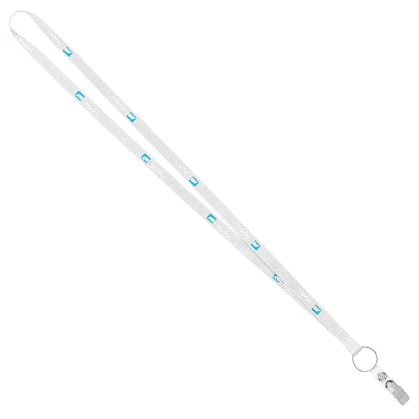 3/8" Recycled Screen Printed Lanyard
