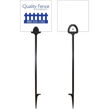 Value Marking Signs - One Color, Front Only