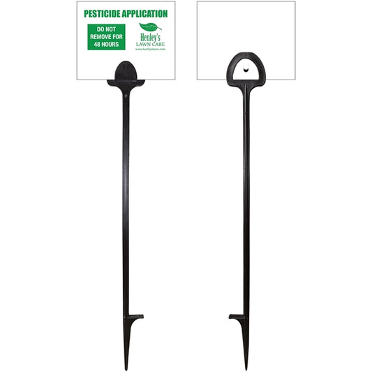 Value Marking Signs - One Color, Front Only