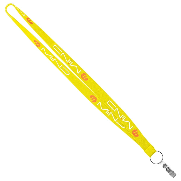 3/4" Recycled Euro Soft Lanyard