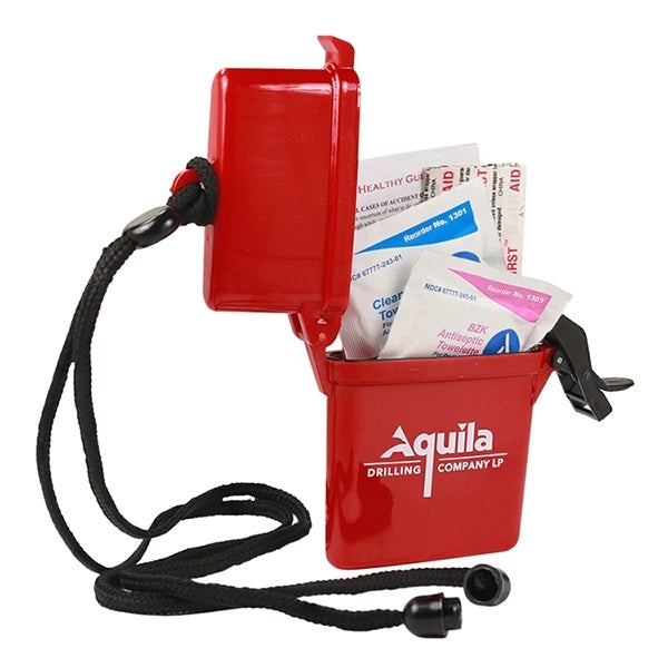 EZ CARRY 9 Piece First Aid Kit Container