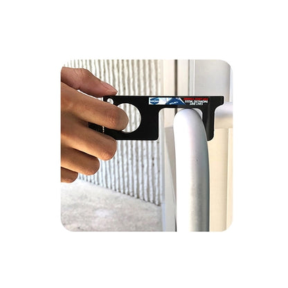 Touchless Black Acrylic Sanitary Key