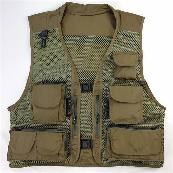 XXL Plus size Lightweight Multi pocket vest