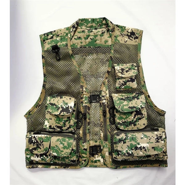 XXL Plus size Lightweight Multi pocket vest