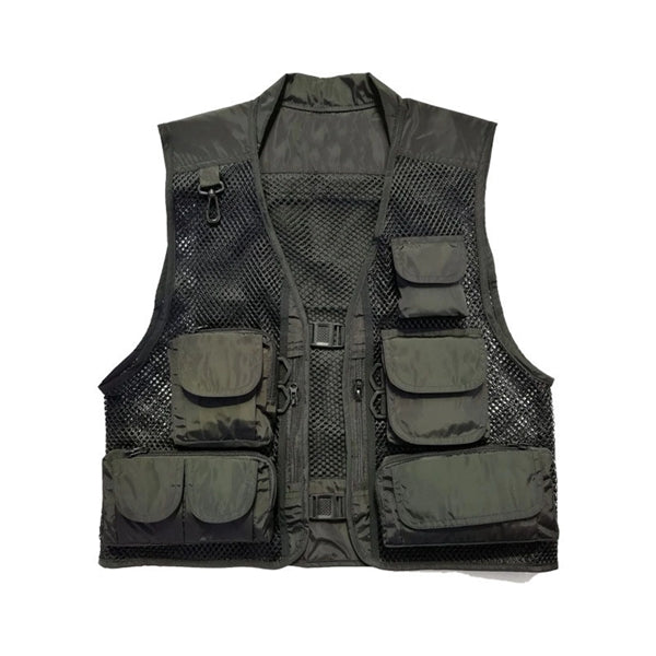 XXL Plus size Lightweight Multi pocket vest