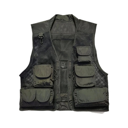 XXL Plus size Lightweight Multi pocket vest