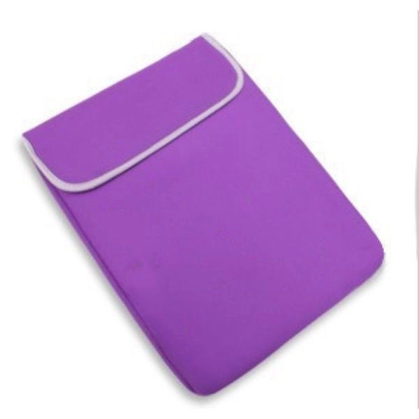 Dye-Sublimation Neoprene Laptop Sleeve w/ Velcro Flip Cover