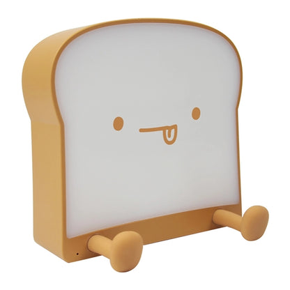 Toast Bread Night Light with Mobile Phone Stand