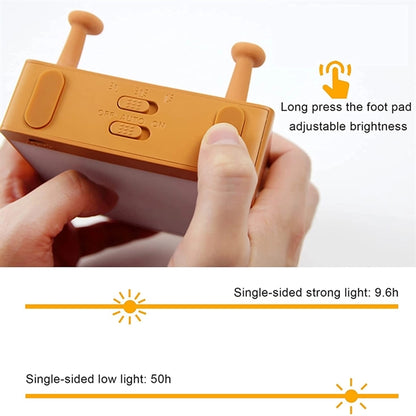 Toast Bread Night Light with Mobile Phone Stand