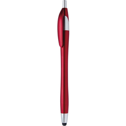 Metallic Colored Stylus Click Pen