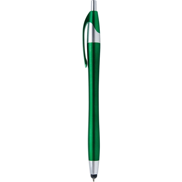 Metallic Colored Stylus Click Pen