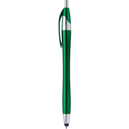Metallic Colored Stylus Click Pen