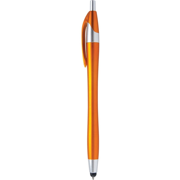 Metallic Colored Stylus Click Pen
