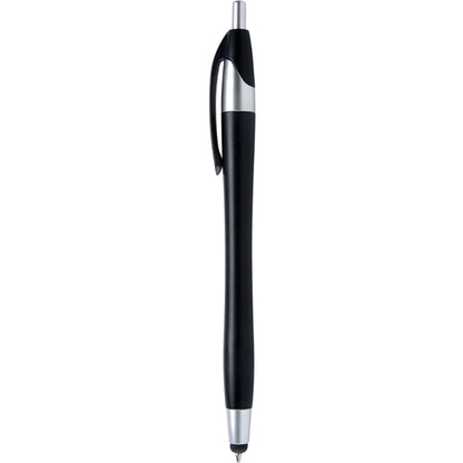 Metallic Colored Stylus Click Pen