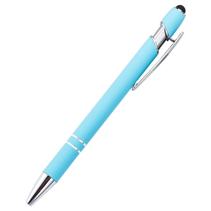 Soft Touch Rubberized Incline Aluminum Stylus Pen