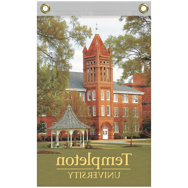 12" x 18" Standard Single Reverse Polyester Vertical Banners